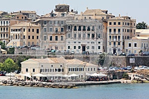 Corfu town