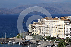 Corfu town Ionian island