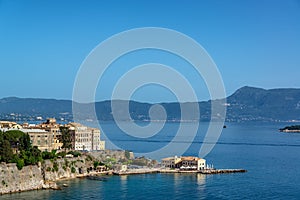 Corfu Town and Ionian Sea