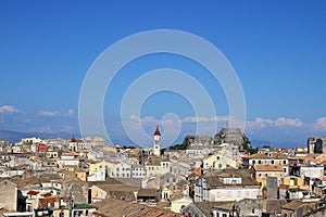 Corfu town and old fortress