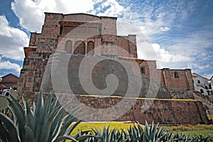 Coricancha, Convent of Santo Domingo, and courtyard