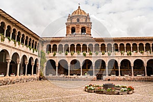 Coricancha, the inca`s temple of the Sun in Cusco, Peru