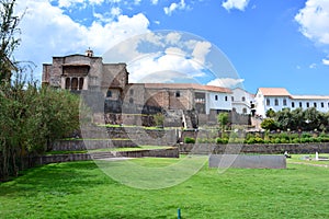 The Coricancha inca temple in Cusco, Peru