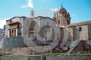 The Coricancha temple, Cuzco, PerÃ¹