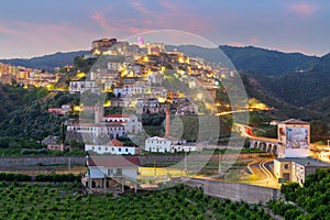 Corigliano Calabro, Italy Hilltop Townscape photo