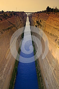 Corinth Canal, Greece