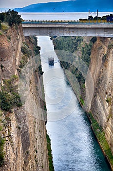 Corinth channel, Greece