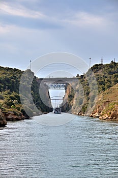 Corinth channel, Greece