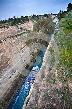 Corinth channel, Greece
