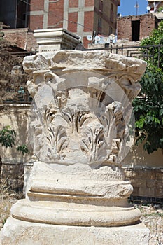 A corinthian capital