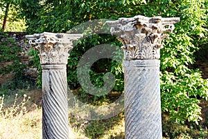 Corinthian capitals