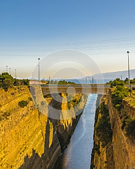 Corinthian Channel, Greece