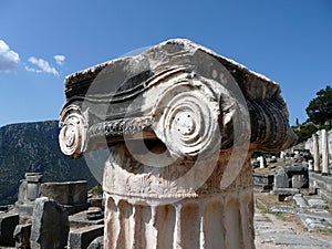 Corinthian Column, Delphi