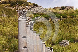 Corinthian Columns at Perga