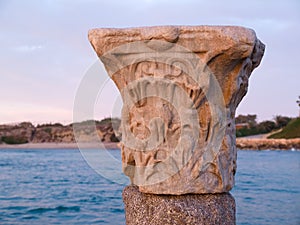 Corinthian Greek Roman Classical Marble Column