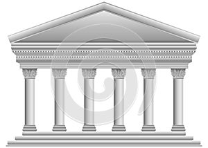 Corinthian Greek temple