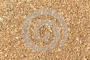 Cork board texture of brown color