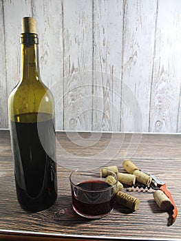 Cork bottle wine corks plug beautiful smell photo
