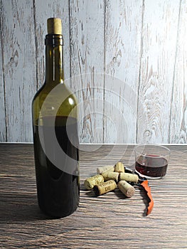 Cork bottle wine corks plug beautiful smell photo