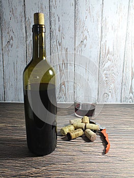 Cork bottle wine corks plug beautiful smell photo