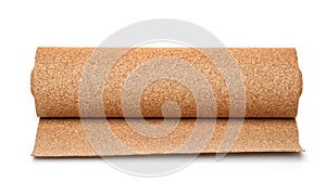 Cork flooring underlayment roll