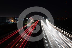 Cork Ireland Long Exposure photography motorway highway scene night trails