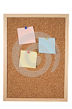 Corkboard with path
