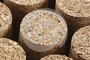 Corks closeup