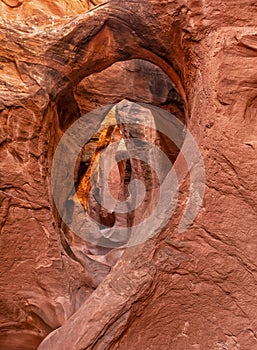 Corkscrew Arches in Peekaboo Slot Canyon photo
