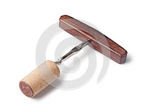 Corkscrew and Cork