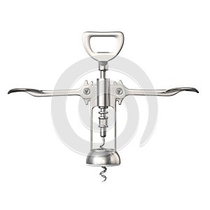 Corkscrew, isolated on white background