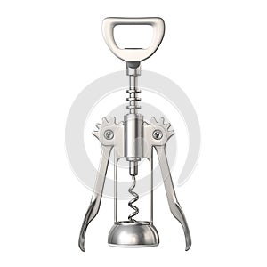 Corkscrew, isolated on white background