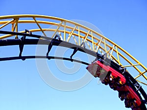 Corkscrew Rollercoaster photo