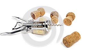 Corkscrew and stoppers