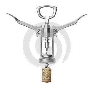 Corkscrew for wine.