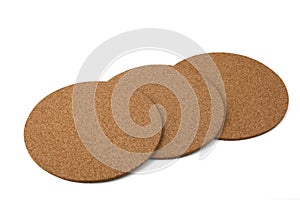 Corkwood coasters