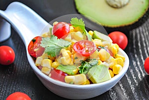 Corn and Avocado Salad