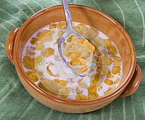 Corn Cereal With Milk