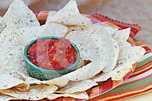 Corn Chips and Salsa