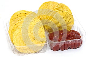 Corn Chips and Salsa