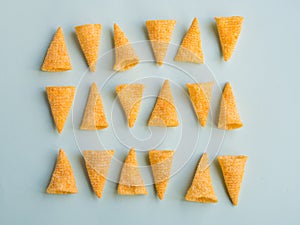Corn cones pattern