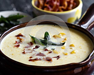 Corn cream soup