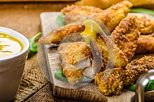 Corn crusted Chicken Tenders