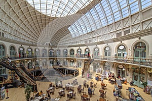 The Corn Exchange, Leeds, West Yorkshire, UK.