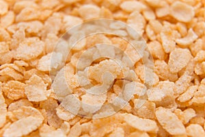 Corn-flakes background and texture