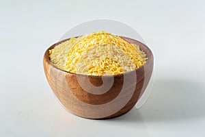 Corn flakes, couscous flour \