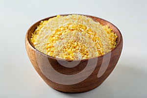 Corn flakes, couscous flour \