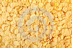 Corn flakes texture