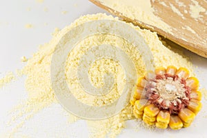 Corn flour and corn