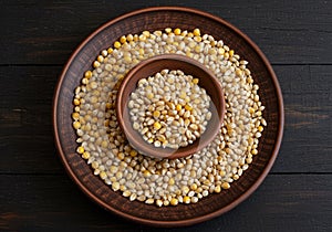 Spotlight on a Textured Stage Dramatic Lighting and Atmosphere